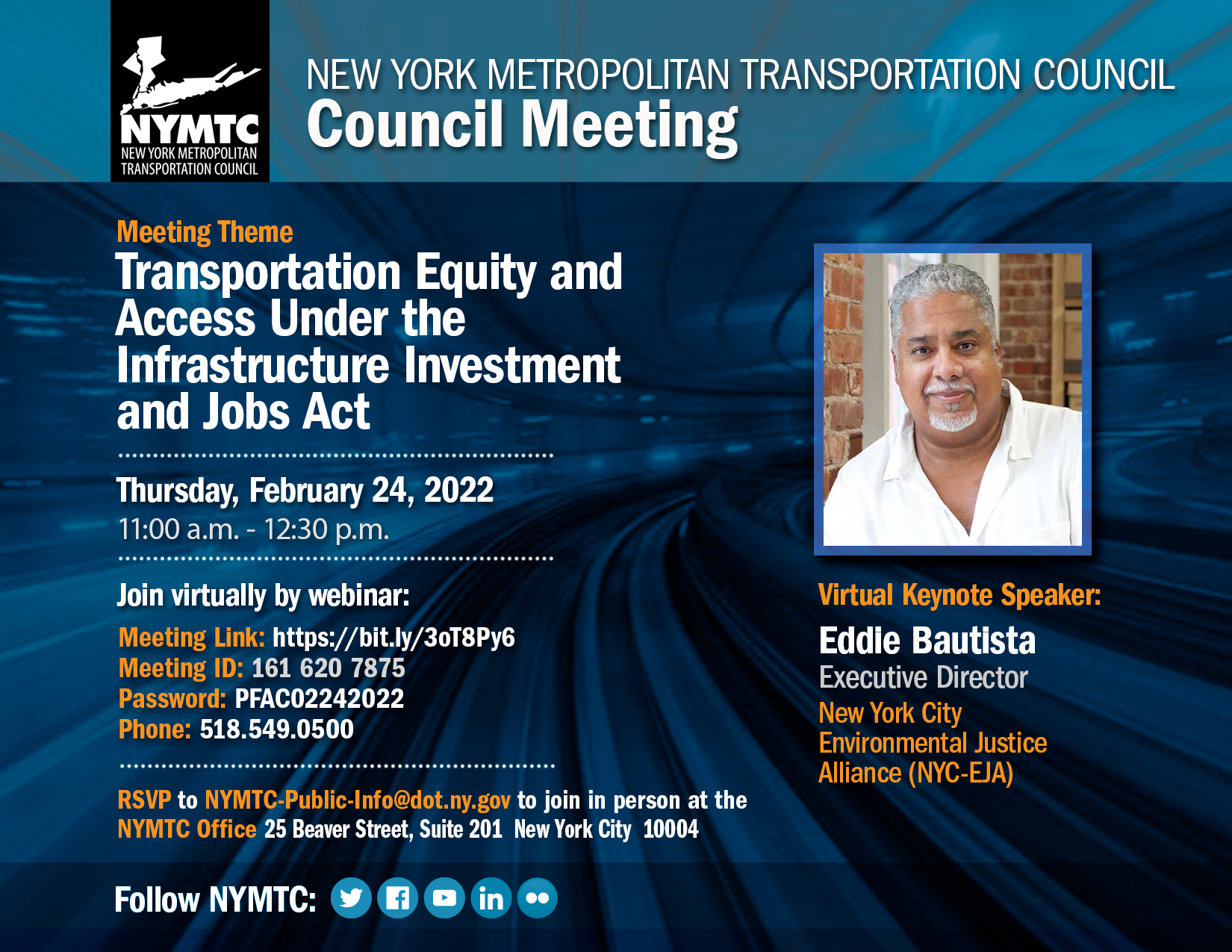 NYMTC Council Meeting postcard image
